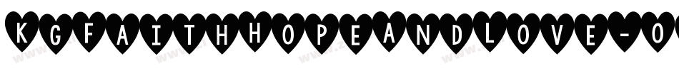 KgFaithHopeAndLove-Og56字体转换 KgFaithHopeAndLove-Og56字体转换