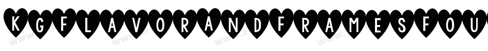 KgFlavorAndFramesFour-YK5v字体转换