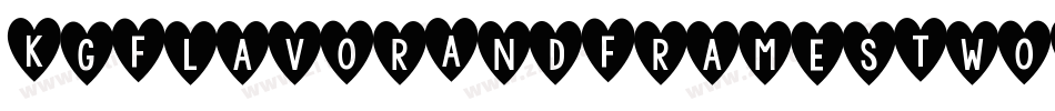 KgFlavorAndFramesTwo-LG5W字体转换 KgFlavorAndFramesTwo-LG5W字体转换