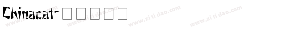 Chinacat字体转换
