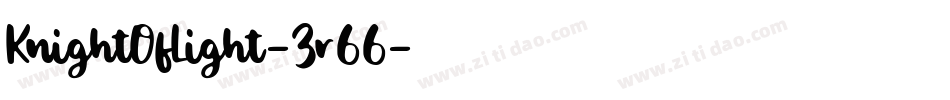 KnightOfLight-3r66字体转换
