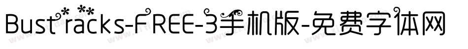 Bustracks-FREE-3手机版字体转换
