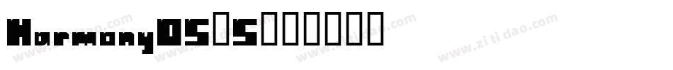 HarmonyOS_S字体转换
