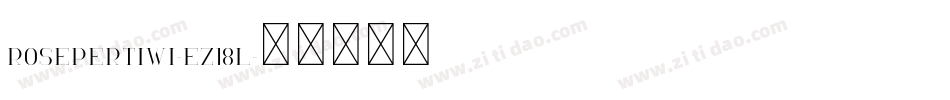RosePertiwi-eZ18l字体转换