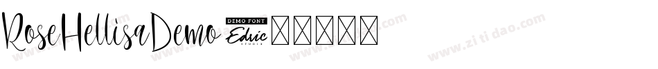 RoseHellisaDemo字体转换