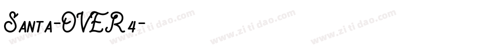 Santa-OVER4字体转换