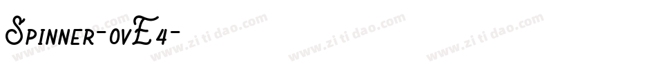 Spinner-0vE4字体转换