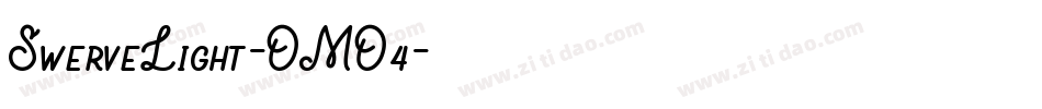 SwerveLight-OMO4字体转换