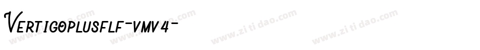 Vertigoplusflf-vmv4字体转换