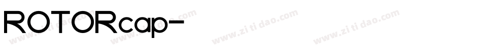ROTORcap字体转换