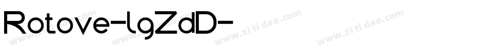 Rotove-lgZdD字体转换