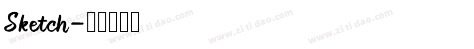 Sketch字体转换