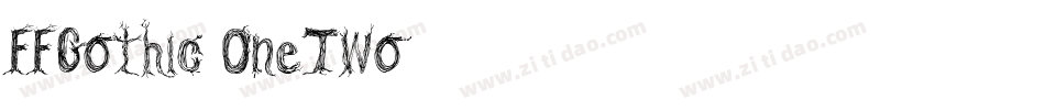 FFGothic-OneTwo字体转换