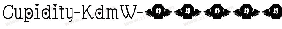 Cupidity-KdmW字体转换