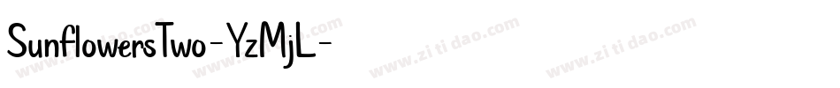 SunflowersTwo-YzMjL字体转换