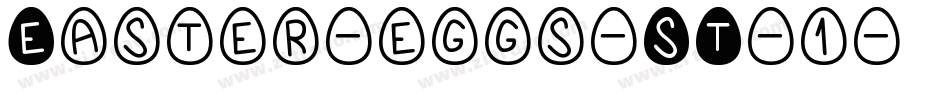 Easter-eggs-ST-1字体转换