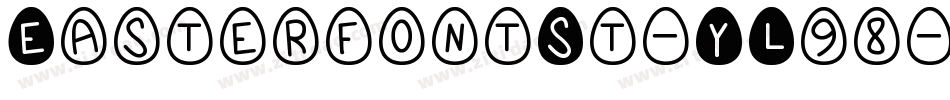 EasterfontSt-YL98字体转换