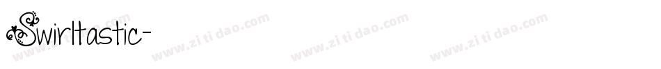 Swirltastic字体转换