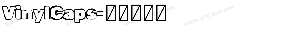 VinylCaps字体转换