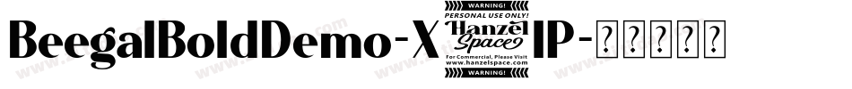 BeegalBoldDemo-X8lP字体转换