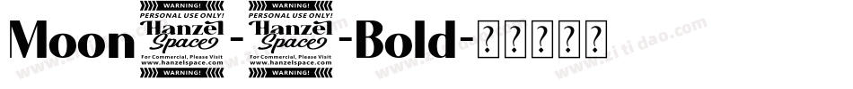 Moon2-0-Bold字体转换