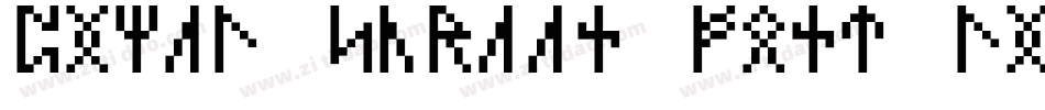 Pixel_Screen_Font-Light字体转换