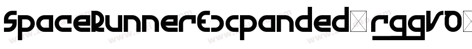SpaceRunnerExpanded-rggVO字体转换