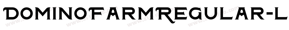 DominoFarmRegular-laR0字体转换