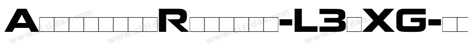 AllingtonRegular-L3aXG字体转换