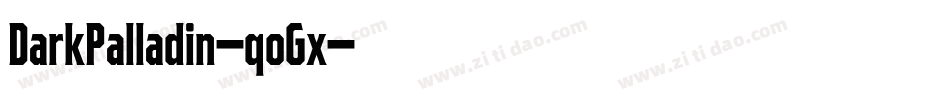 DarkPalladin-qoGx字体转换