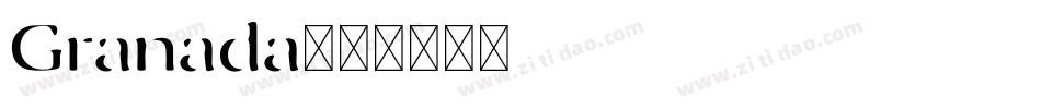 Granada字体转换