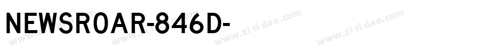Newsroar-846D字体转换