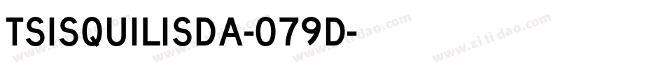 Tsisquilisda-079d字体转换