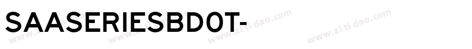SaaSeriesBDOT字体转换