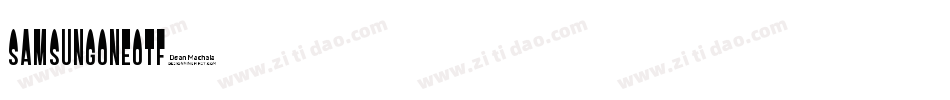 samsungoneotf字体转换