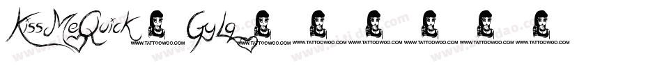 KissMeQuick-GyLq字体转换