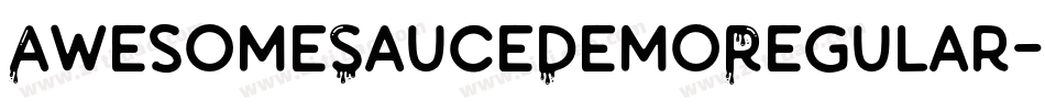 AwesomeSauceDemoRegular-AKj6字体转换