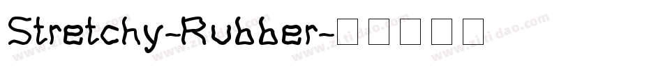 Stretchy-Rubber字体转换