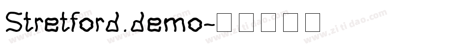 Stretford.demo字体转换