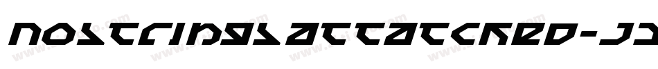 Nostringsattatched-J2am字体转换