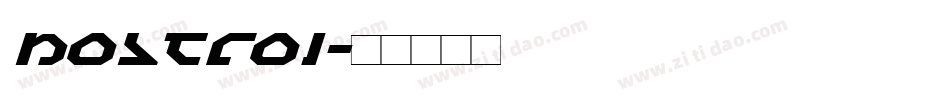 nostroi字体转换