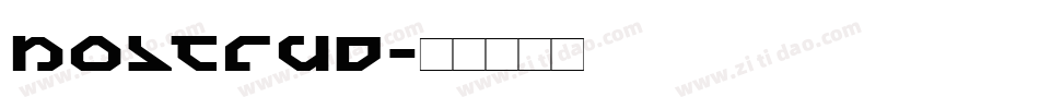 nostrud字体转换