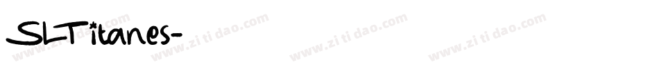 SLTitanes字体转换