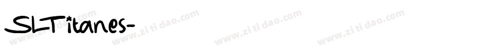 SLTitanes字体转换
