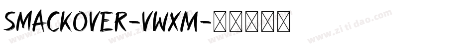 Smackover-vwxM字体转换