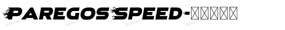 ParegosSpeed字体转换