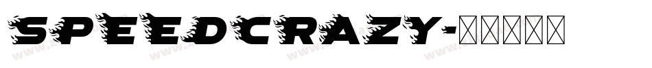 SPEEDCRAZY字体转换