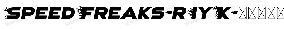 SpeedFreaks-r1yK字体转换