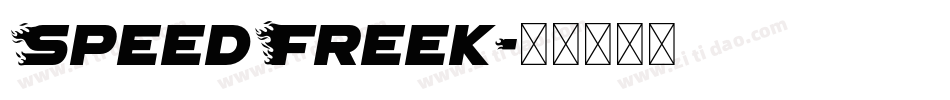 SpeedFreek字体转换