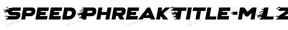 SpeedPhreakTitle-mL2oP字体转换